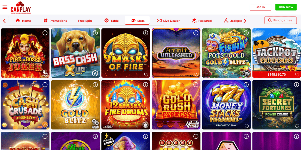 canplay casino games